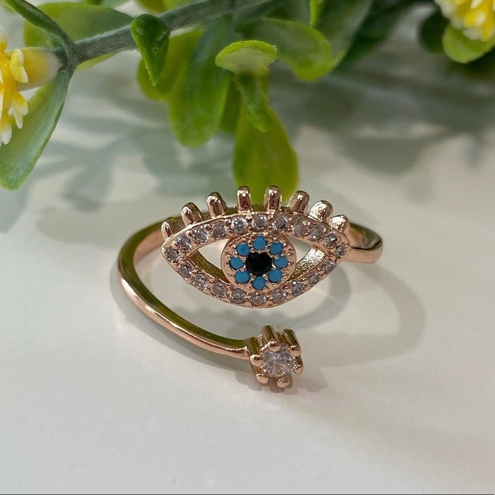 Rose Gold Adjustable Ring